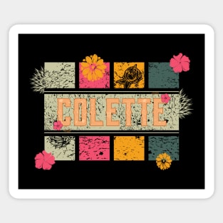 80s // Name // Colette // Retro Style Sticker